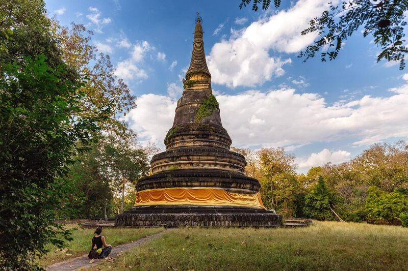 Đền Umong ở Chiang Mai